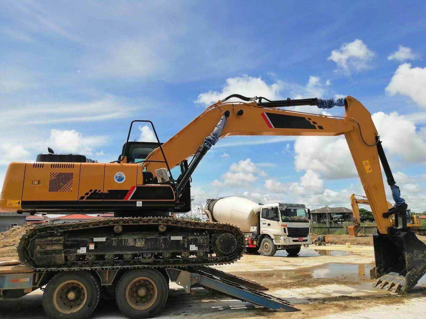 SY200C Newly Designed Crawler Excavator With Cabin manufacture