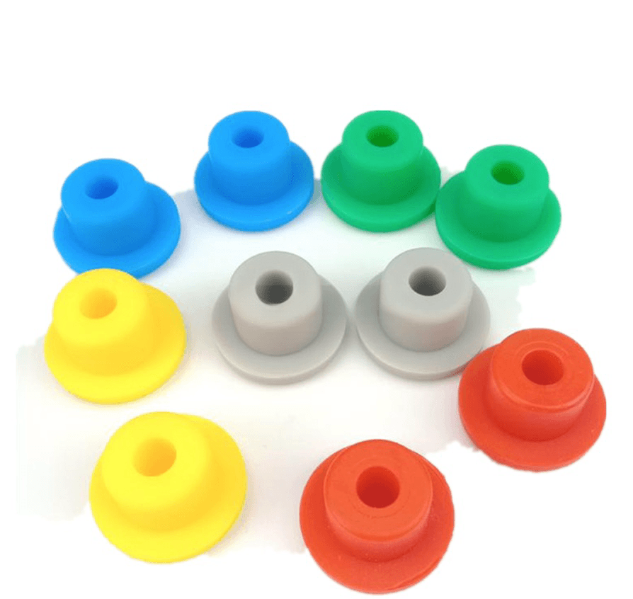 Multi-Size High Temperature T-Shaped Silicone Rubber Hole End Plug factory