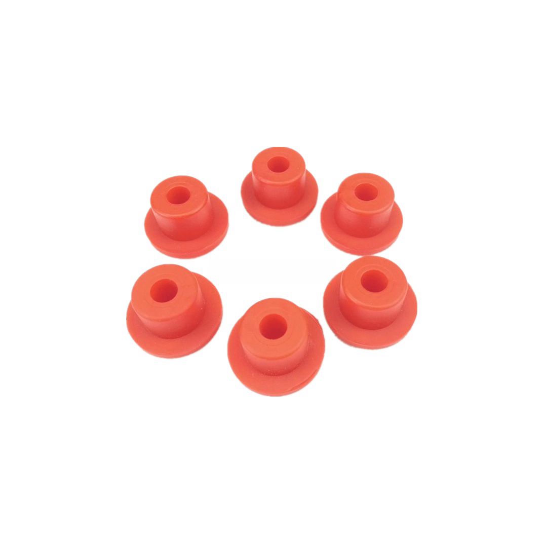 Multi-Size High Temperature T-Shaped Silicone Rubber Hole End Plug factory