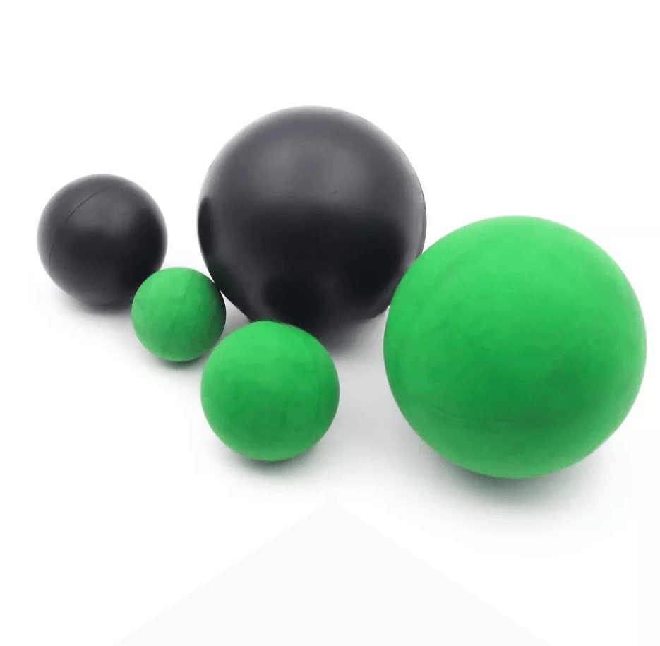 Custom Design and Logo Rubber Elastic Massage Balls factory