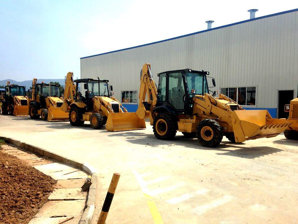 China Hot Sale Hydraulic 2.5 ton Backhoe Wheel Loader CLG765A supplier