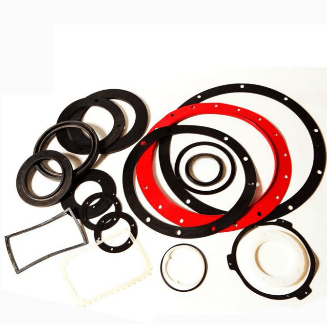 Durable Pipe Flange Rubber Silicone Black Gasket with Hole supplier