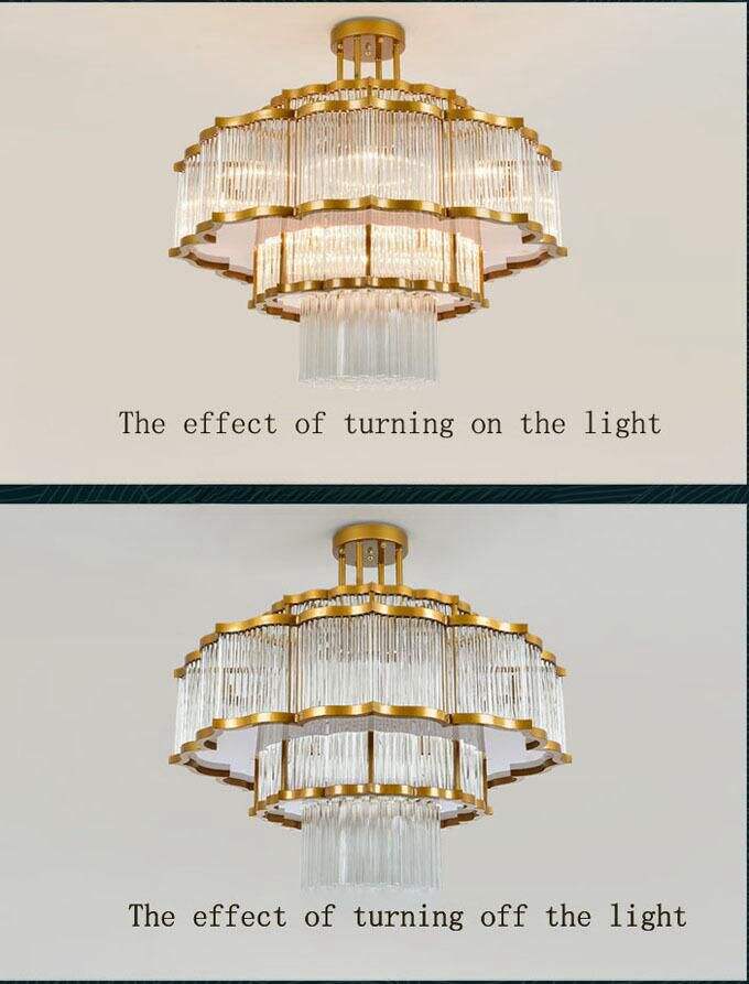 Court Style New Luxury Hotel Chandelier Restaurant Lamp Banquet Hall Chandelier supplier