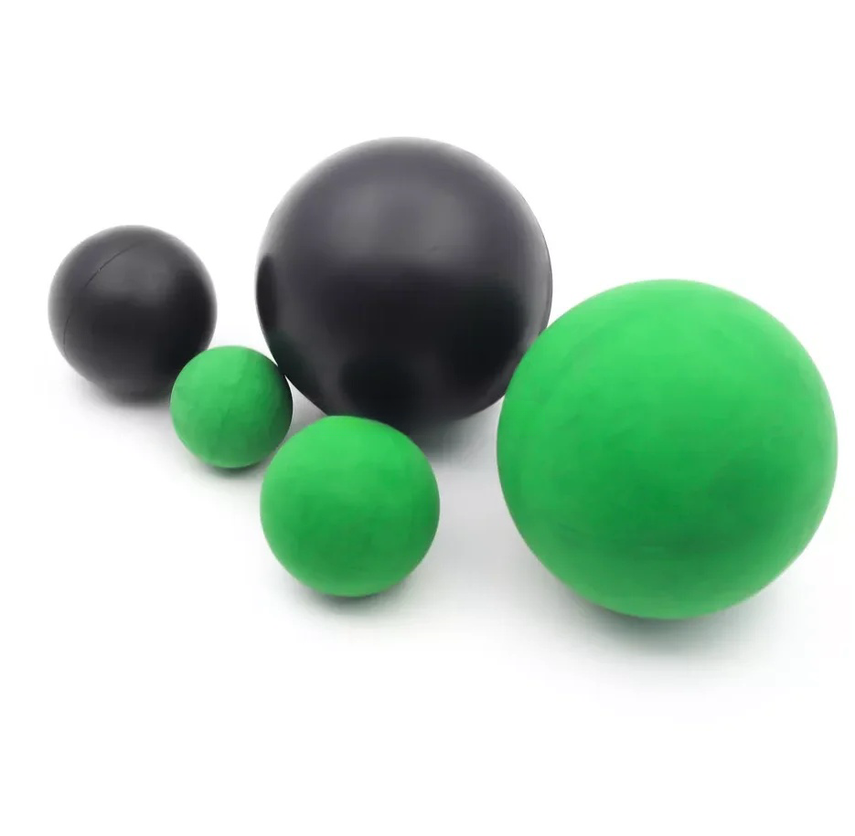 Massage balls Custom Logo Rubber Elastic manufacture