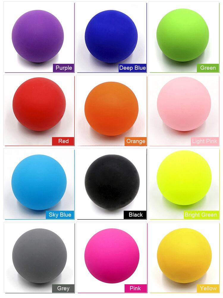 Customization Rubber Silicone Hand Massage Balls details