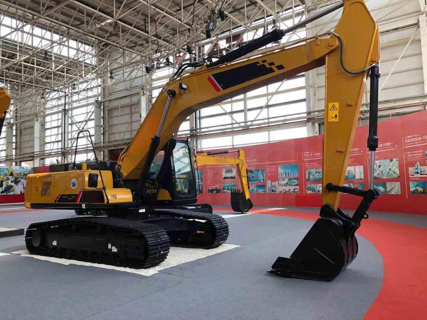 SY200C Newly Designed Crawler Excavator With Cabin manufacture