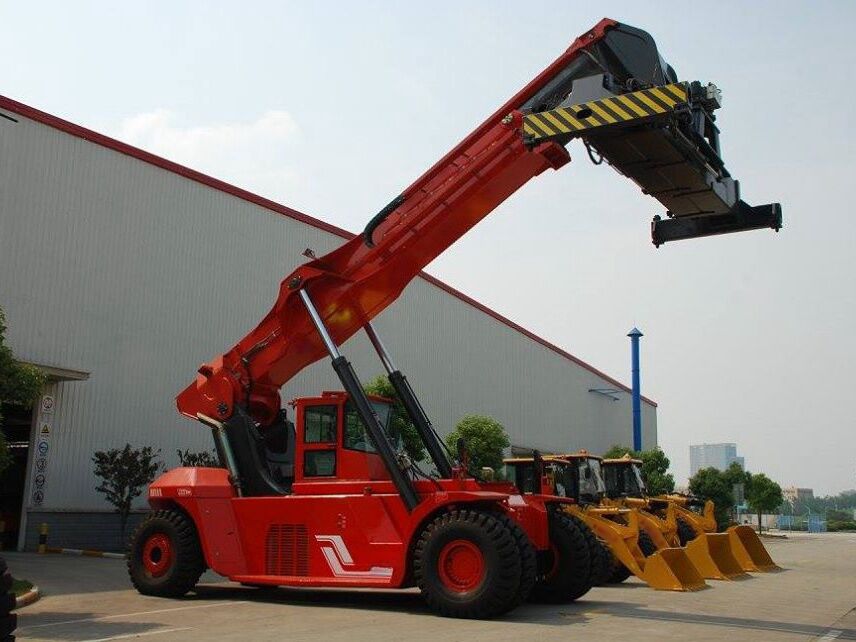 Heli 45t Reach Stacker Container Handler SRSH4528-VO2 for Hot Sale manufacture