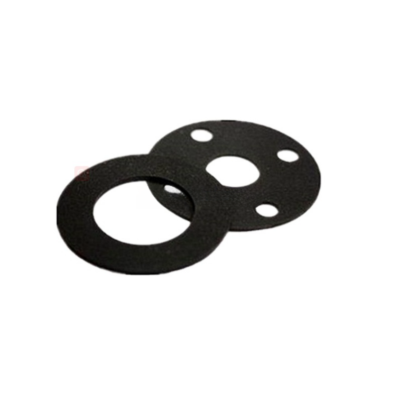 Durable Pipe Flange Rubber Silicone Black Gasket with Hole supplier