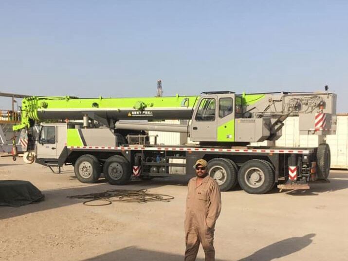 80T QY80V Hydraulic Mobile Truck Crane details