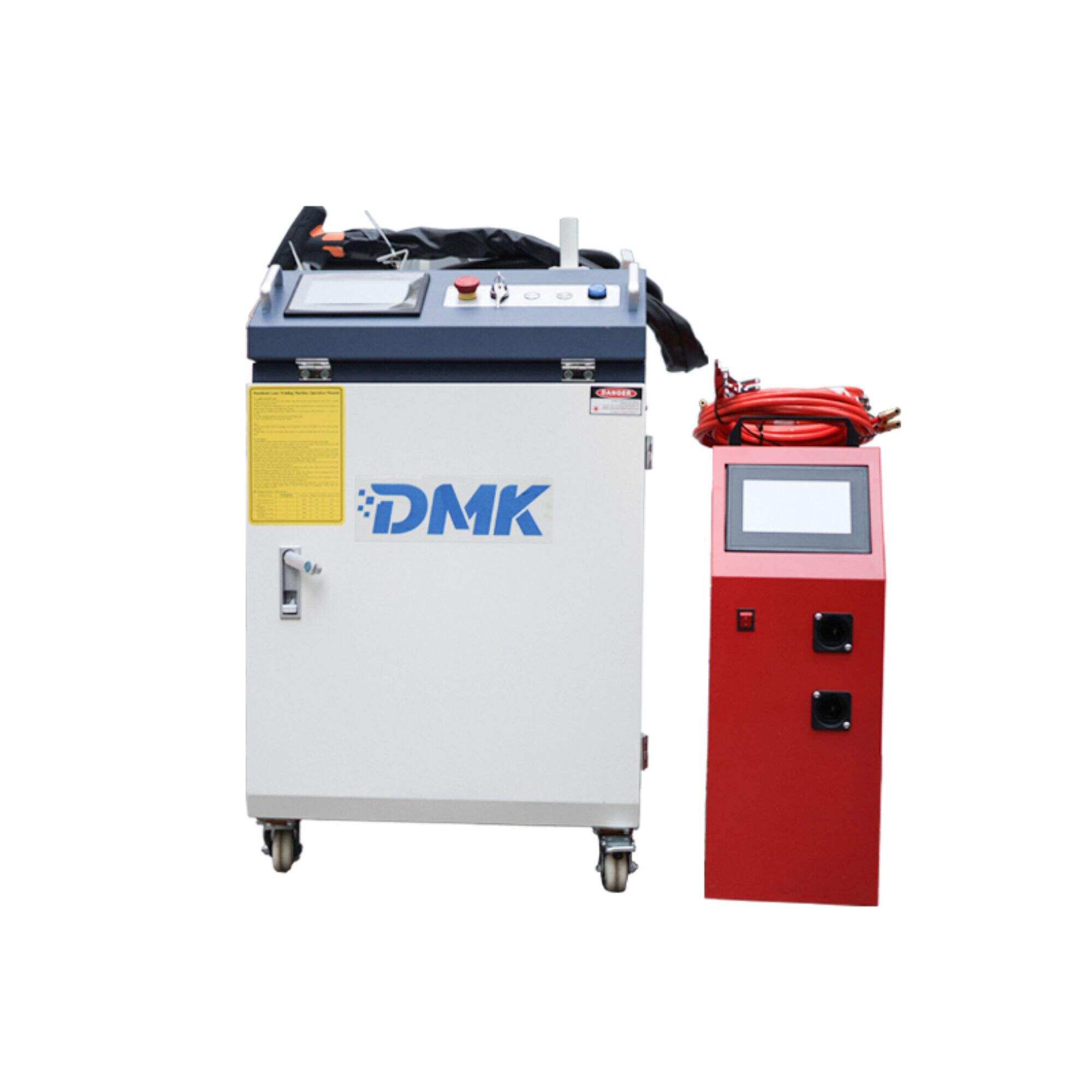 Máquina de soldadura láser de fibra portátil DMK 2000W