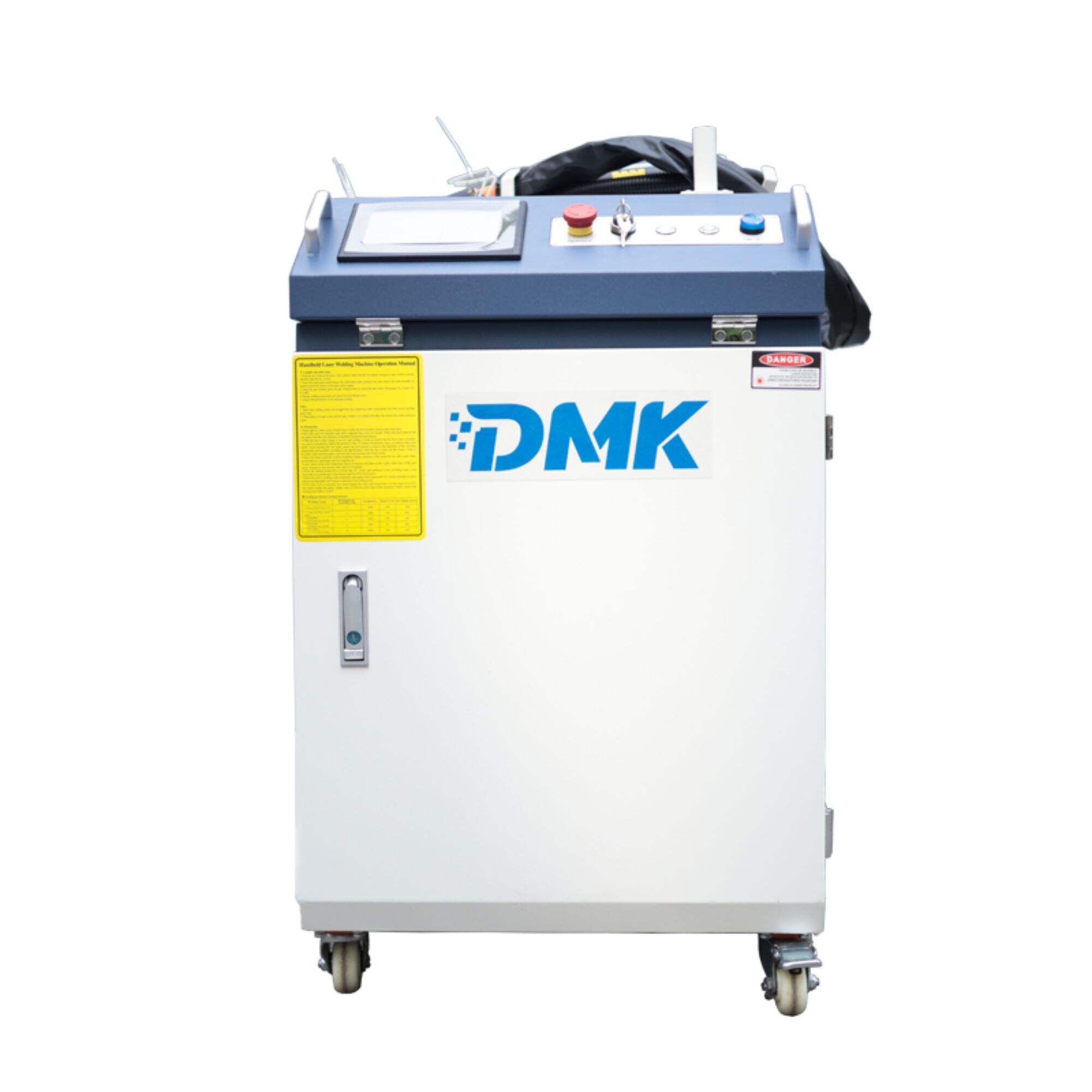 DMK المحمولة المحمولة آلة لحام ألياف الليزر MAX Raycus لحام البقعة