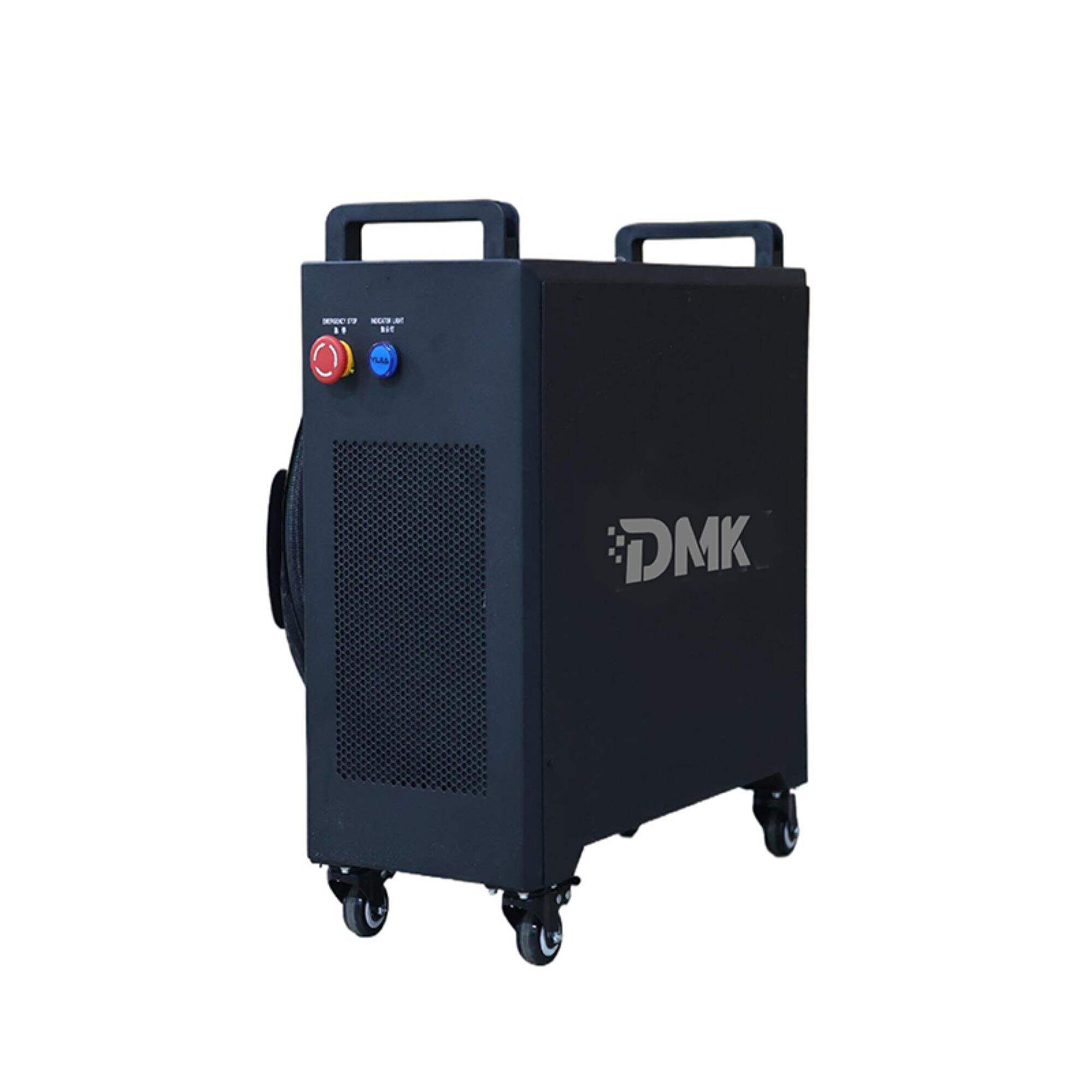 Máquina de solda a laser de fibra portátil DMK 1500W Mini soldador a laser refrigerado a ar