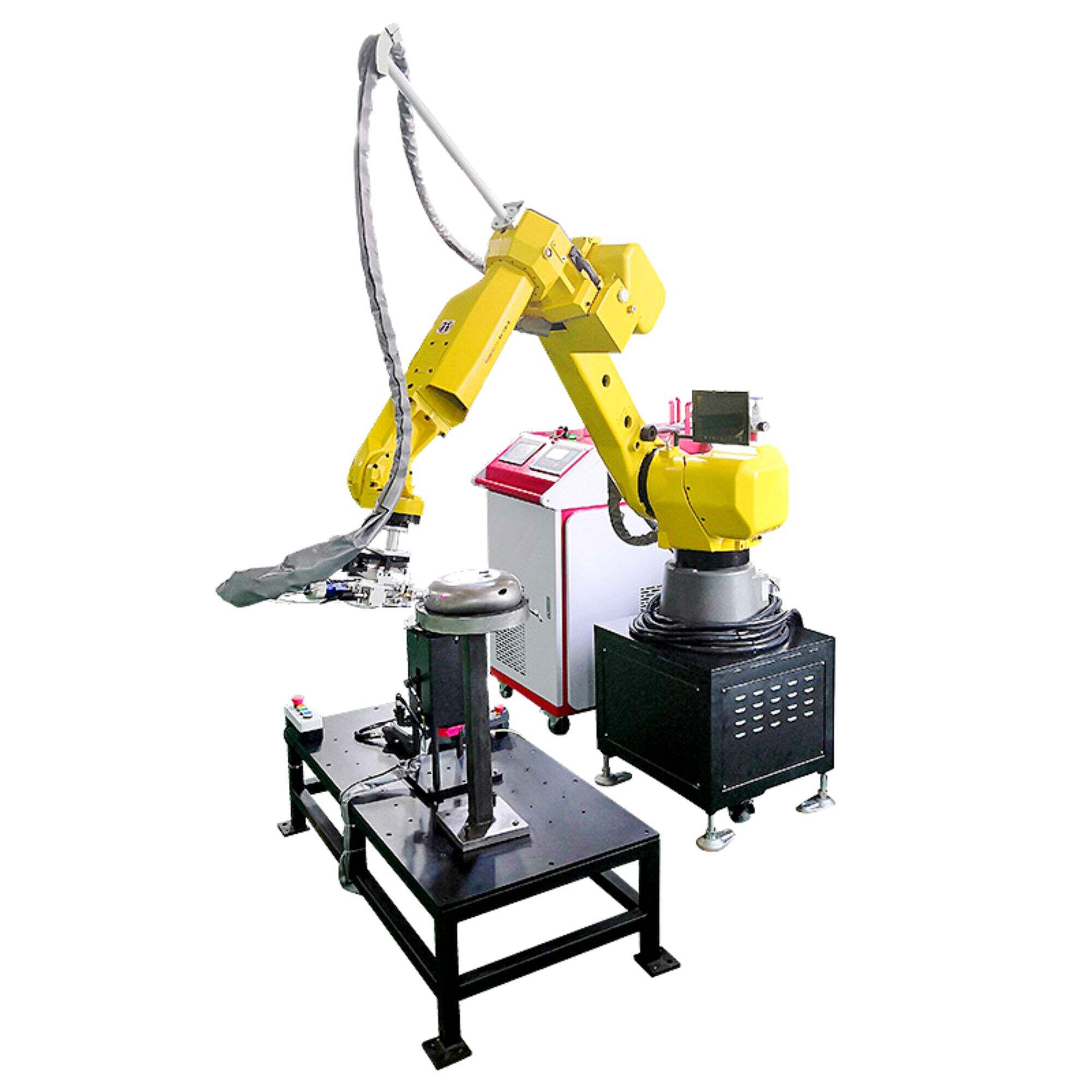 6 eksenli Robotik Lazer Kaynak Makinesi