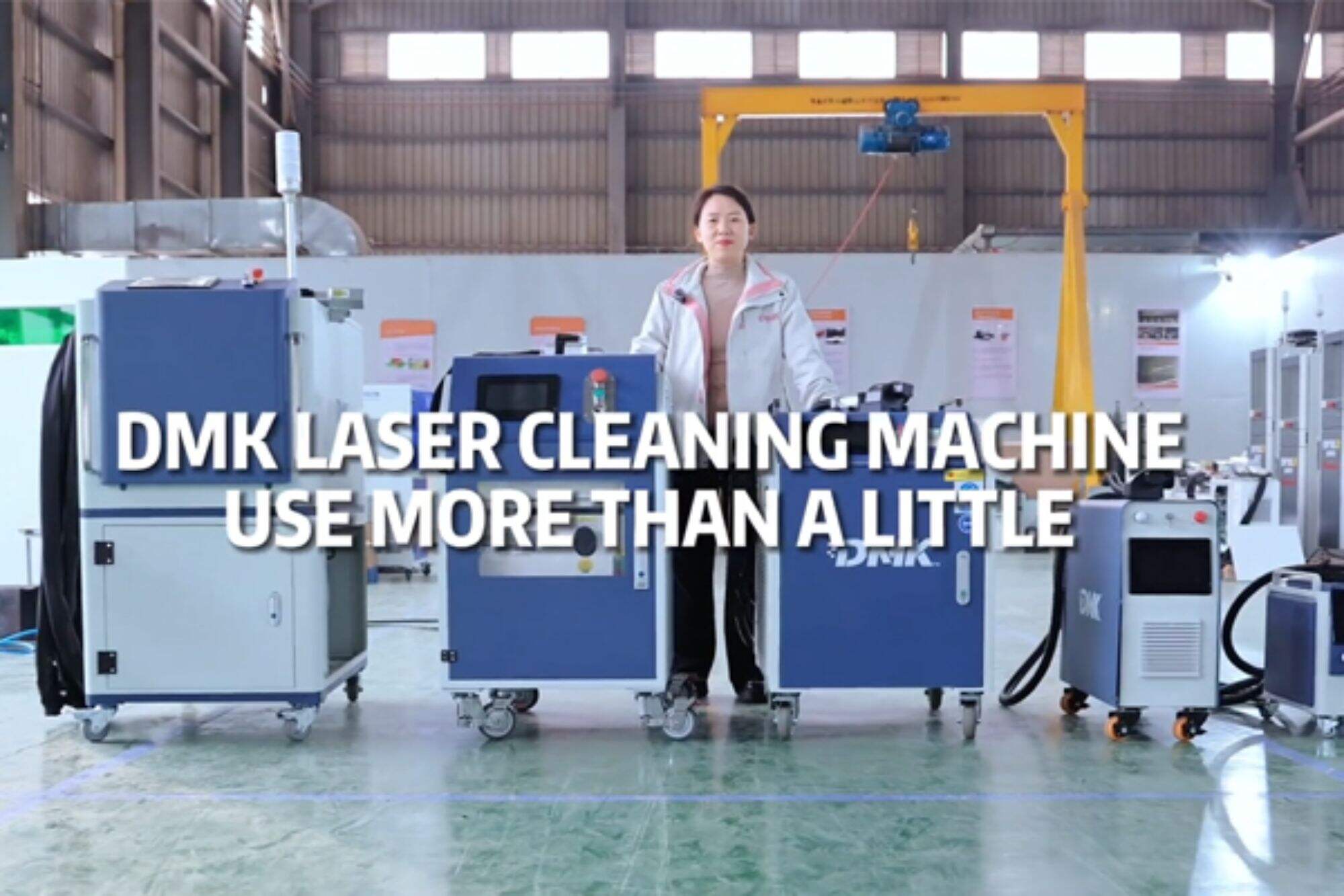 Řada laserových čisticích strojů DMK