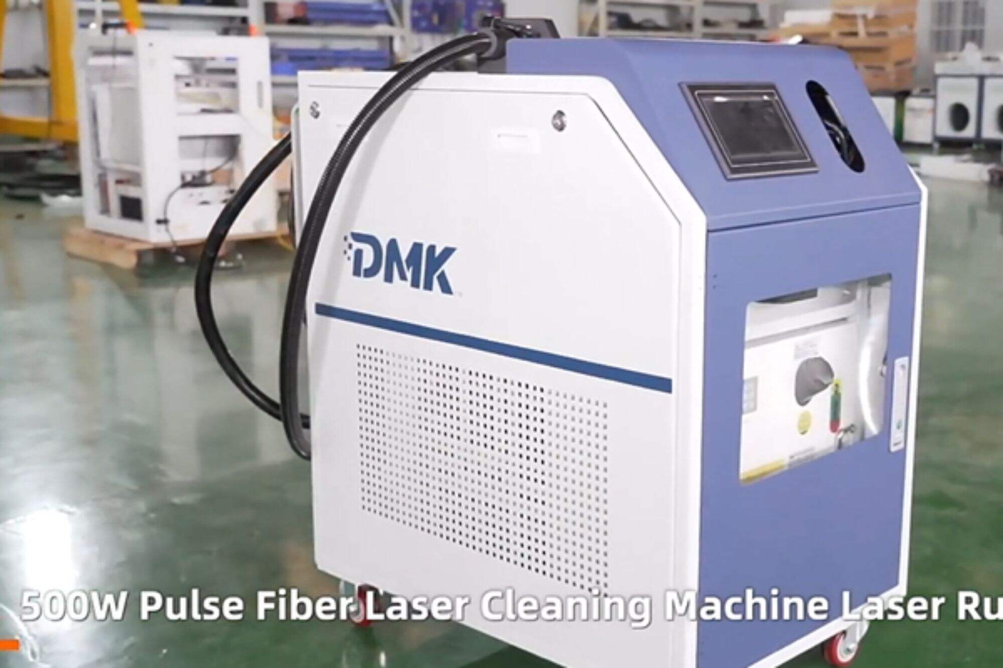 Импульсная лазерная чистящая машина DMK 500 Вт.