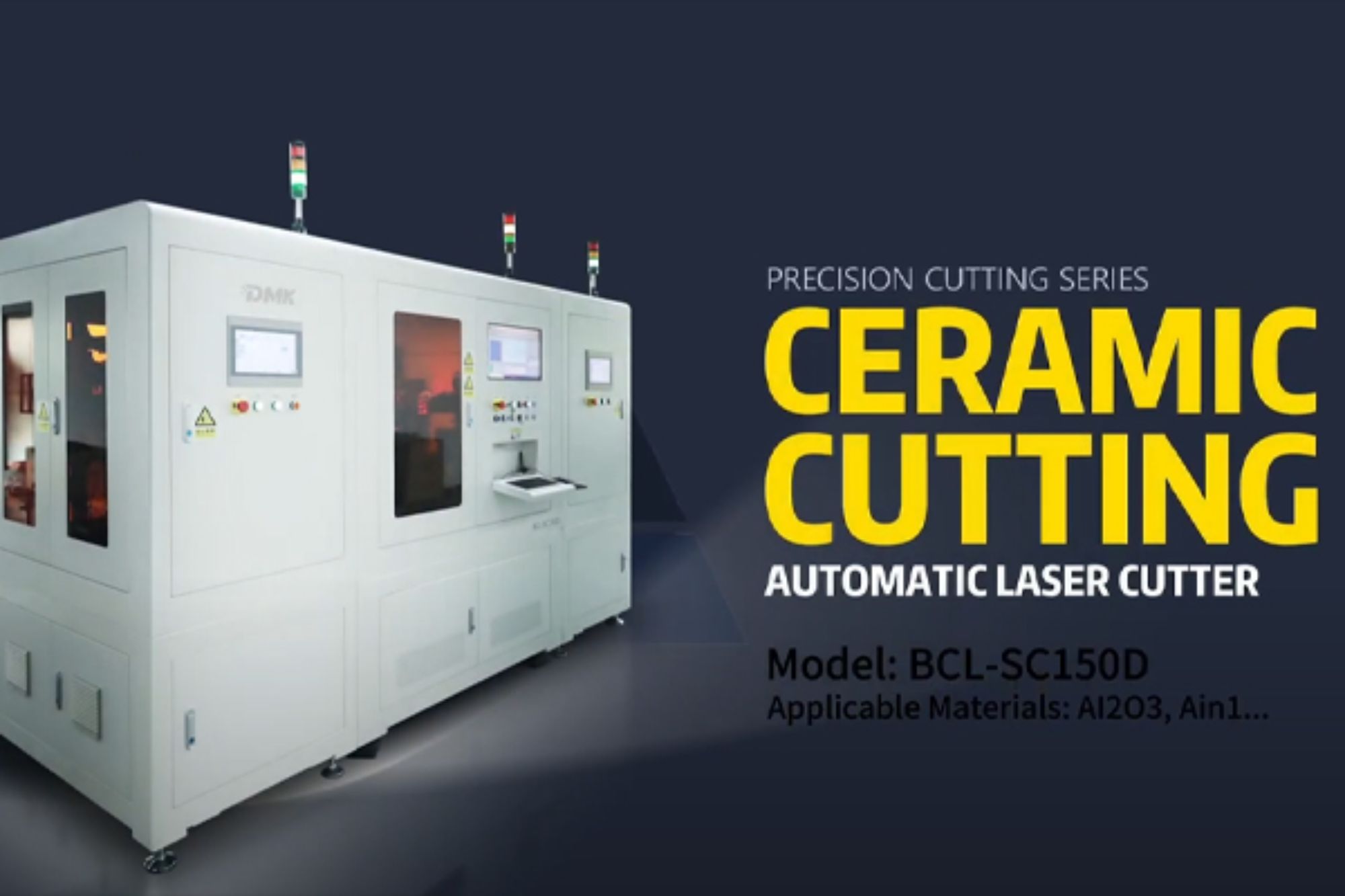 DMK ceramic laser cutting machine