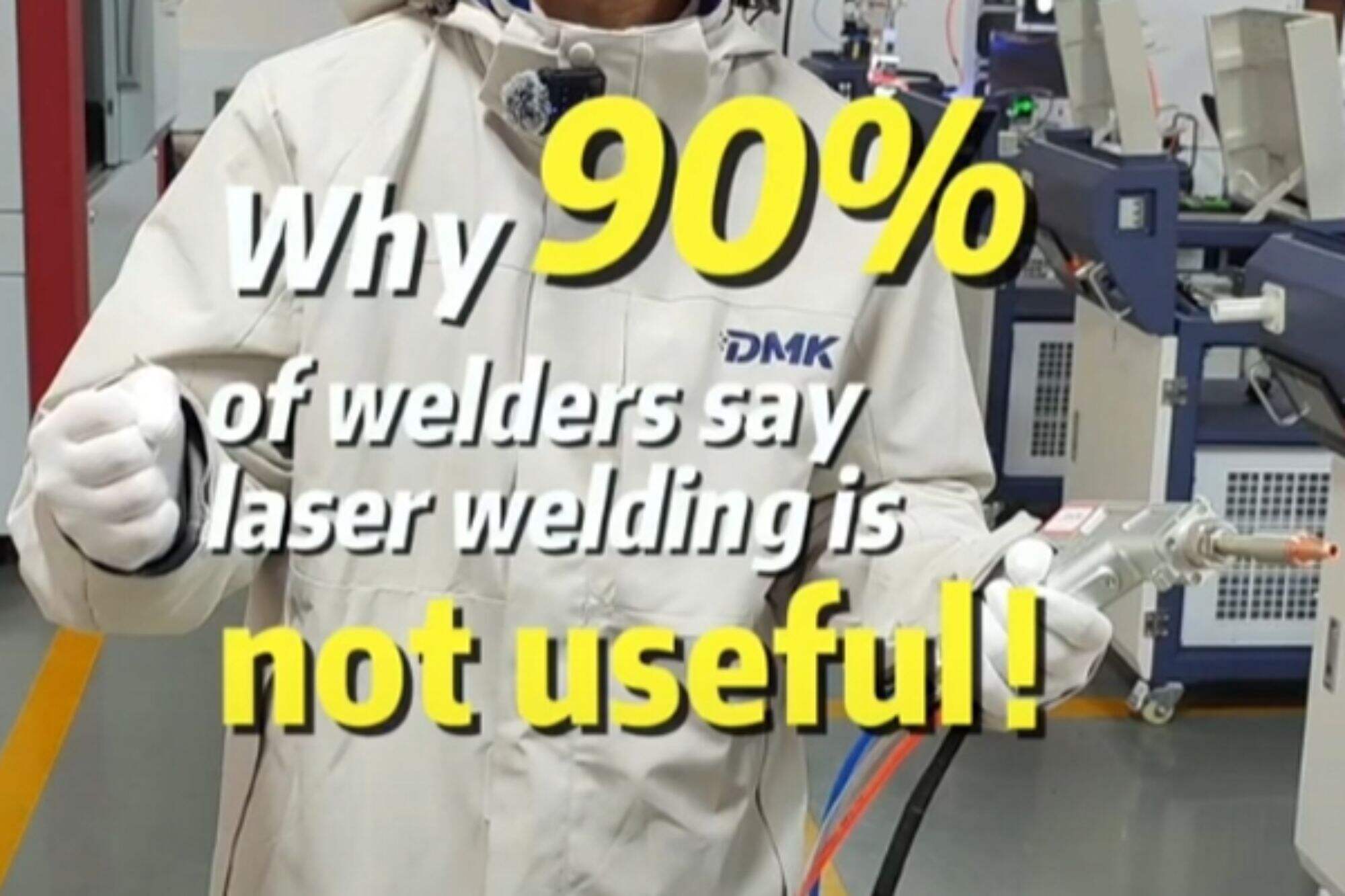 por que 90% dos soldadores dizem que a soldagem a laser não é útil!