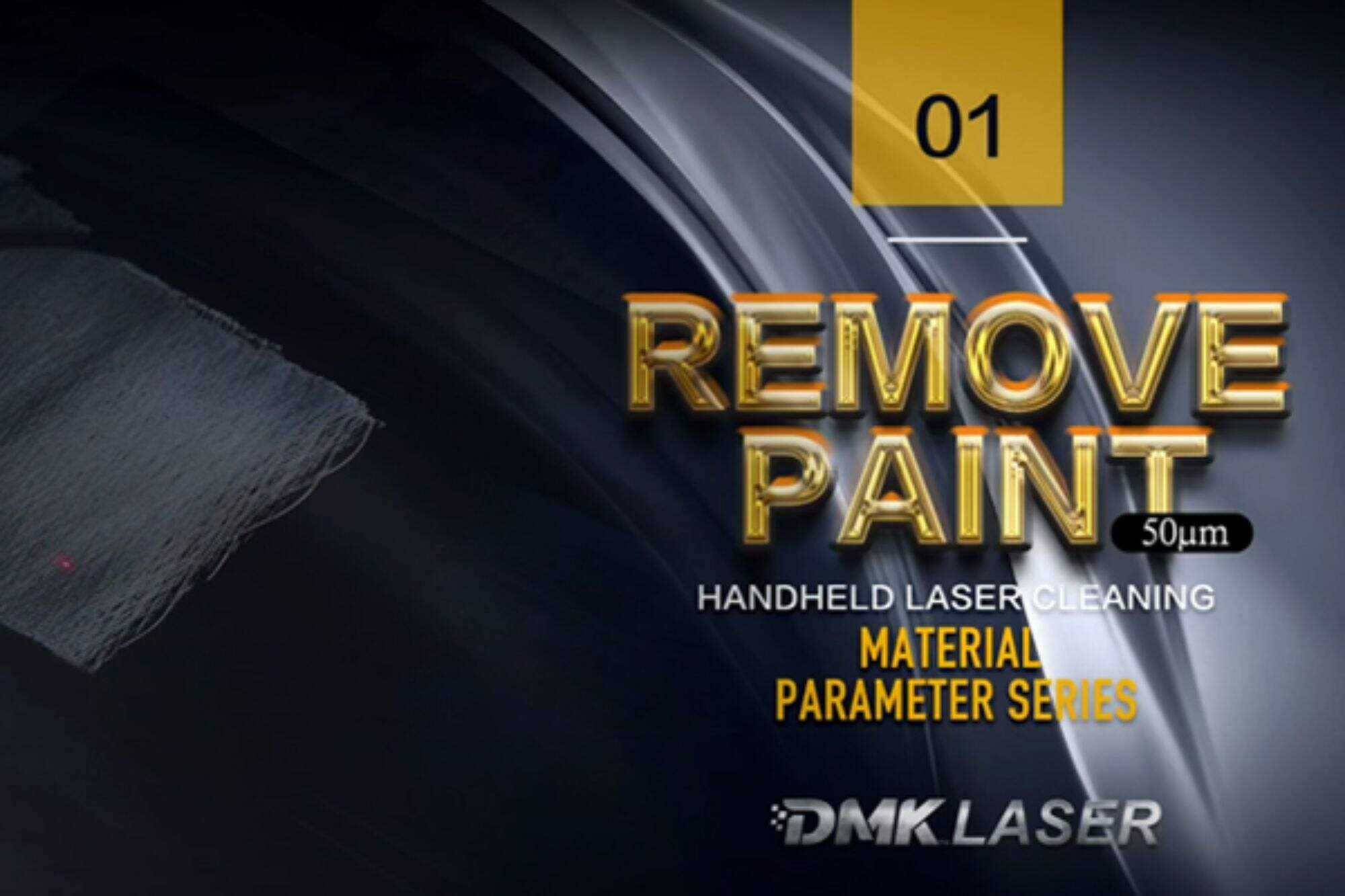 DMK Pulse laser cleaning machine is effective in cleaning paint