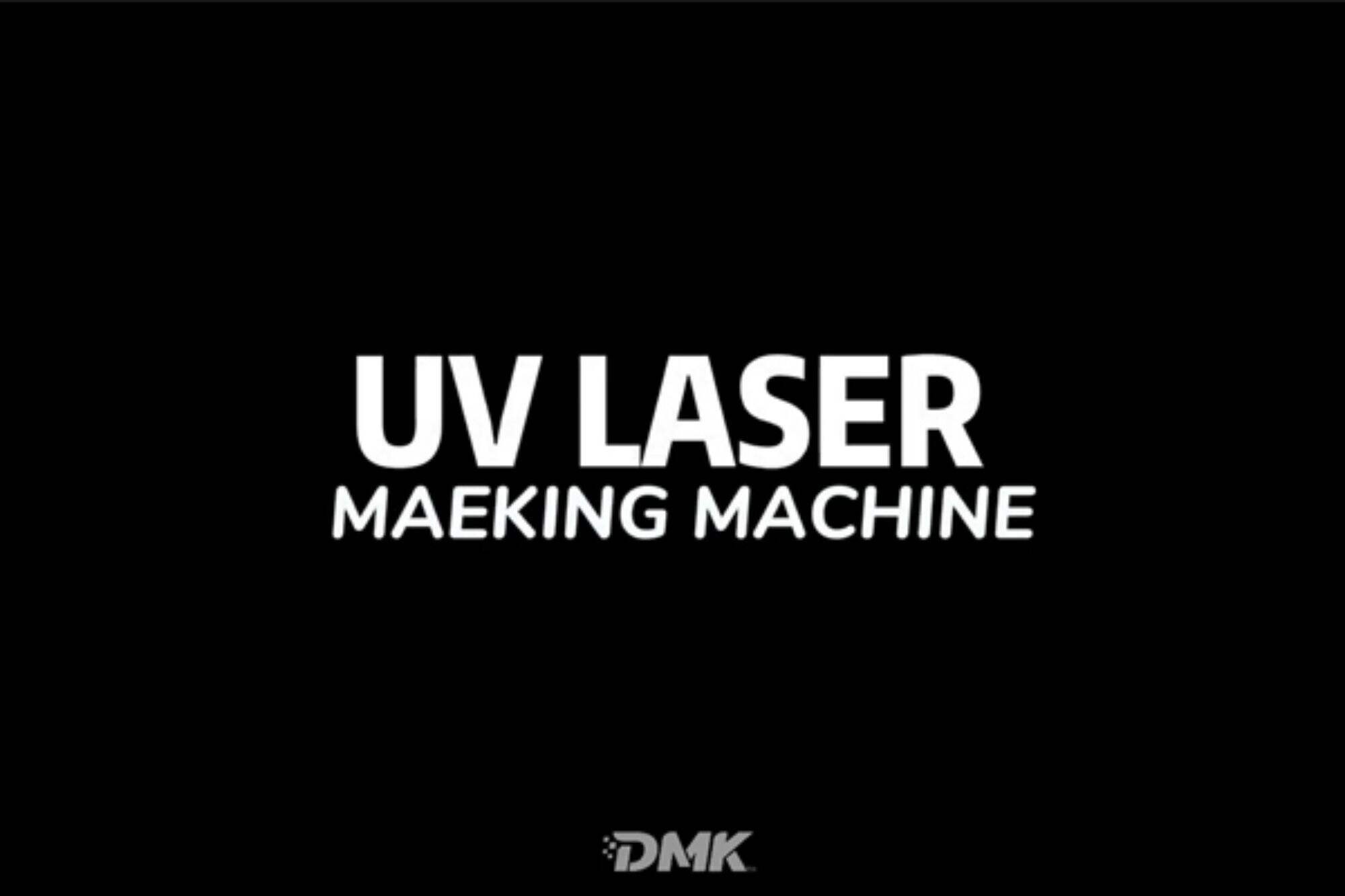 DMK UV laser marking machine