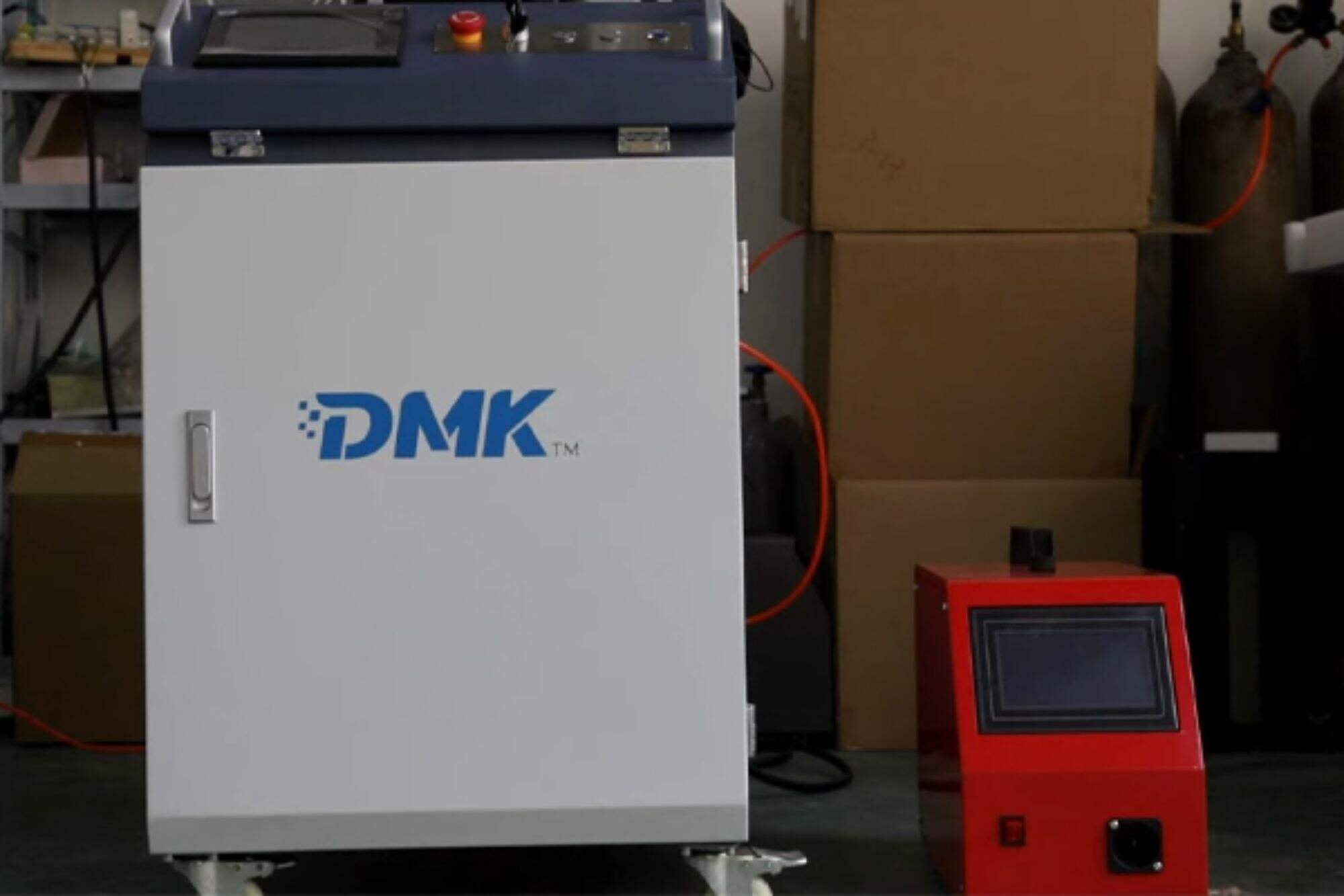 DMK1500W water-cooled handheld laser welder installation tutorial