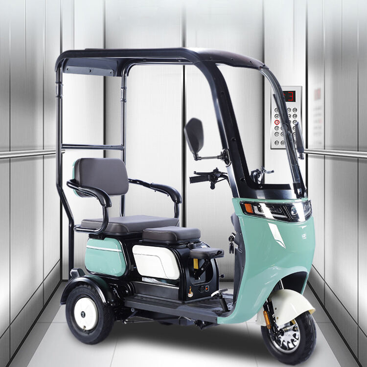 High-power 800W 3-Wheel Electric Tricycle for Adults details