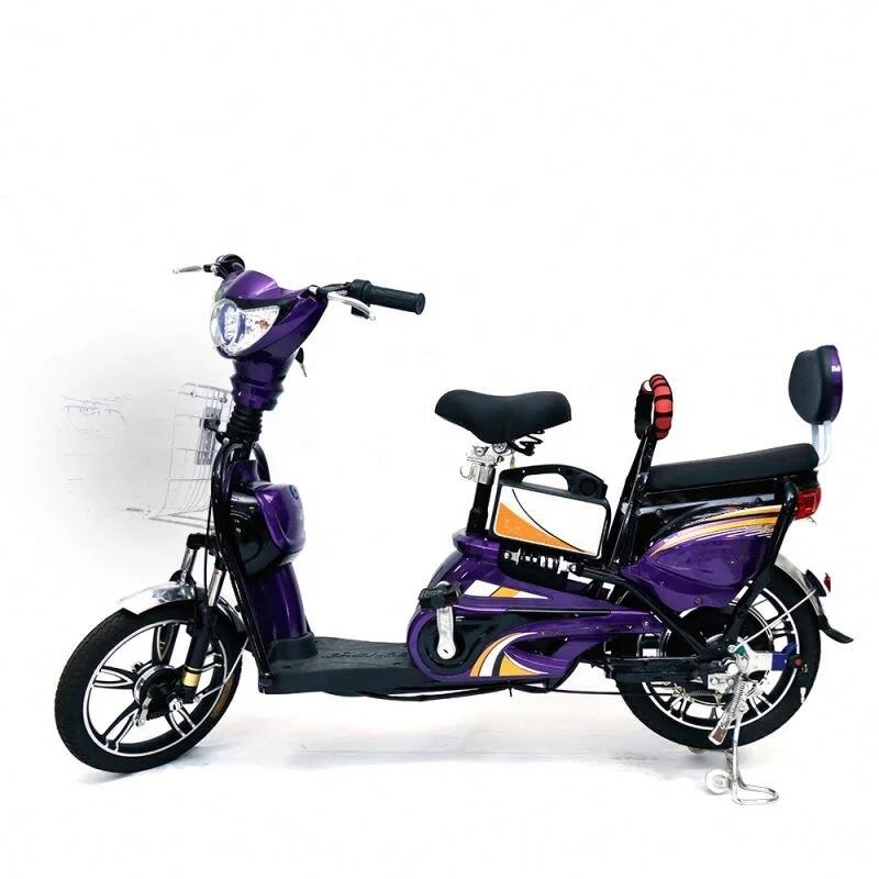 Scooter motair E-baidhsagal 350w airson 2 neach