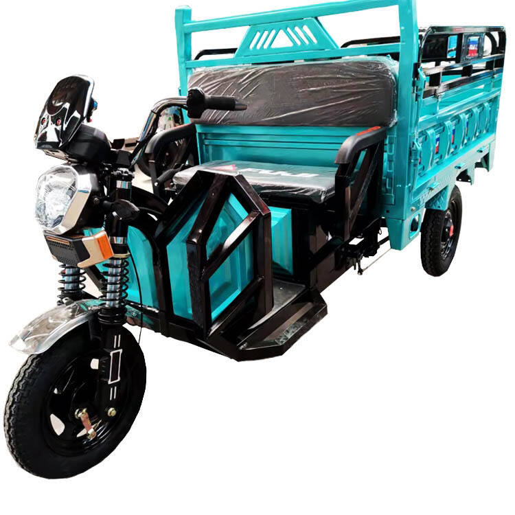 Трехколесный электрический грузовой трехколесный велосипед