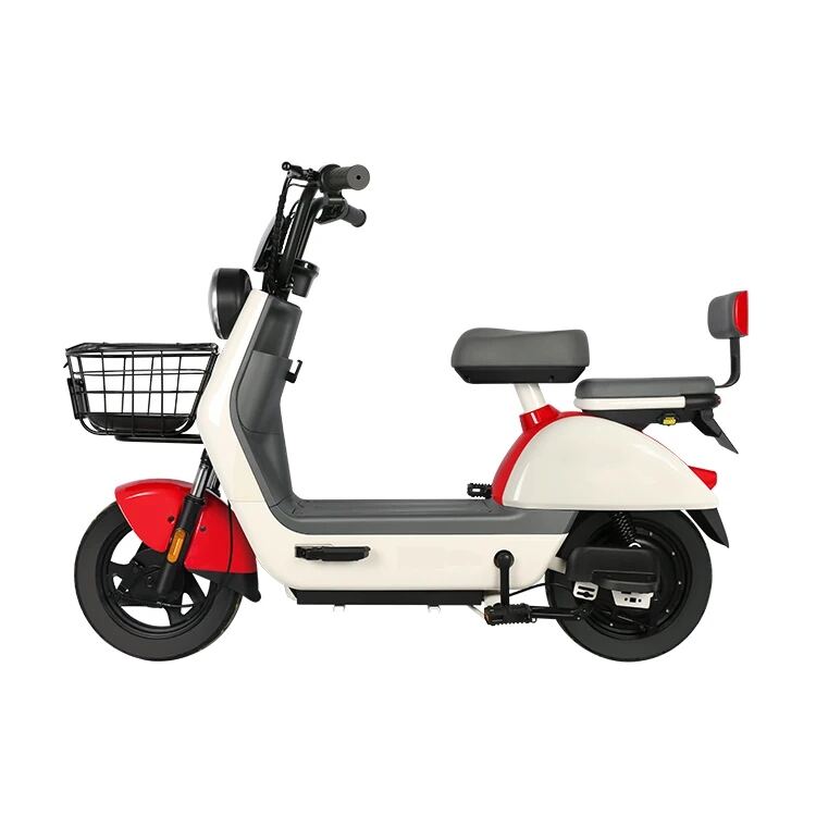 Electric scooter with security alarm