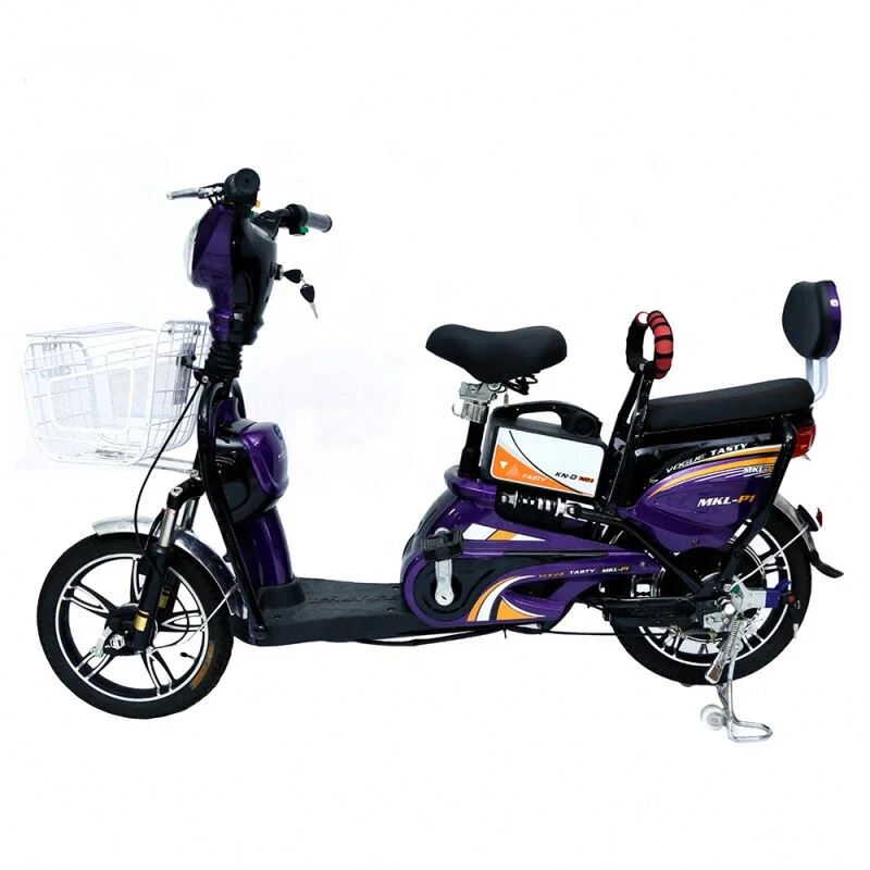 Двомісний міський електровелосипедний скутер зі свинцево-кислотним акумулятором