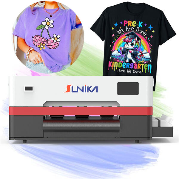 Effortlessly create personalized apparel at the touch of a button