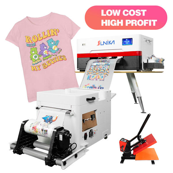 T-shirtprinter'in istifadəçi üçün asan dizayn alətləri ilə yaradıcı olun