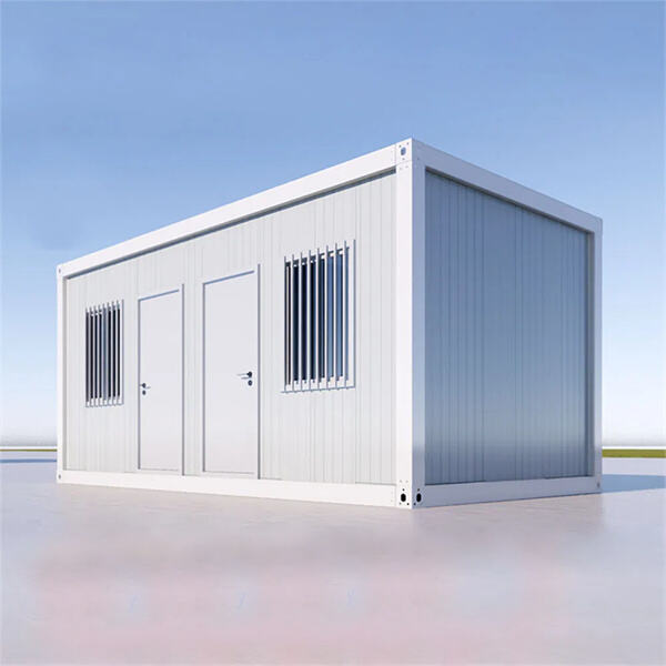 Eco-friendly options for a two bedroom prefab house