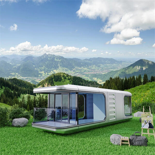Experience life in outer space with a space capsule house