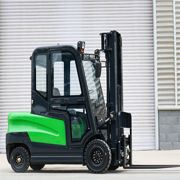 Embracing renewable energy with green forklifts
