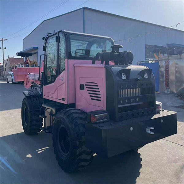 The Large Wheel Loader for Construction Projects