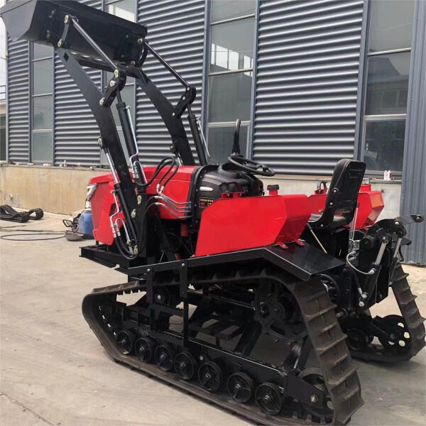 The Small Tracked Tractor's Many Uses