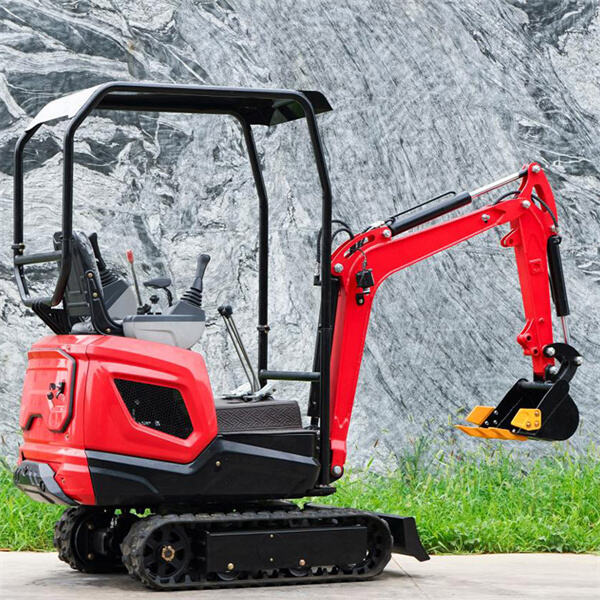 In the Path of a Half-Pint Backhoe