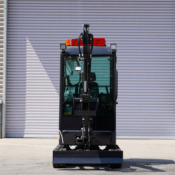 Maneuverability of the Smallest Mini Excavator
