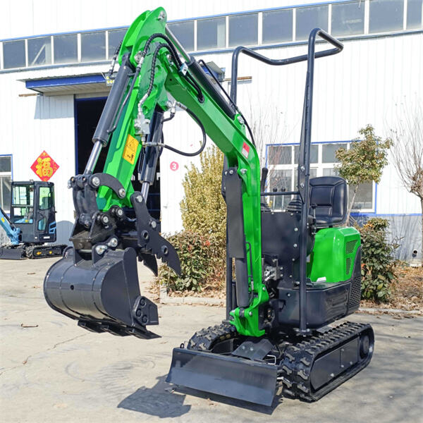 Exploring the Advantages of Small Diggers in Tight Spaces