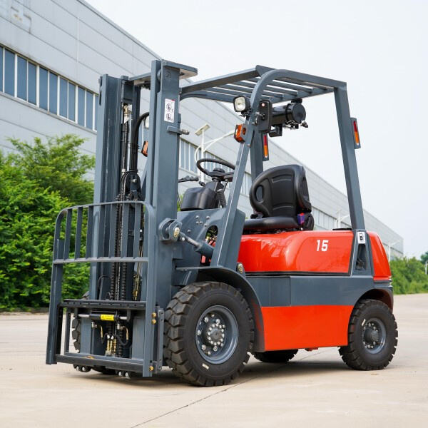 Small Forklifts at Work