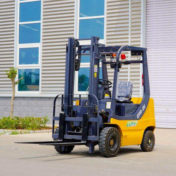 Electric Standup Forklifts in Action