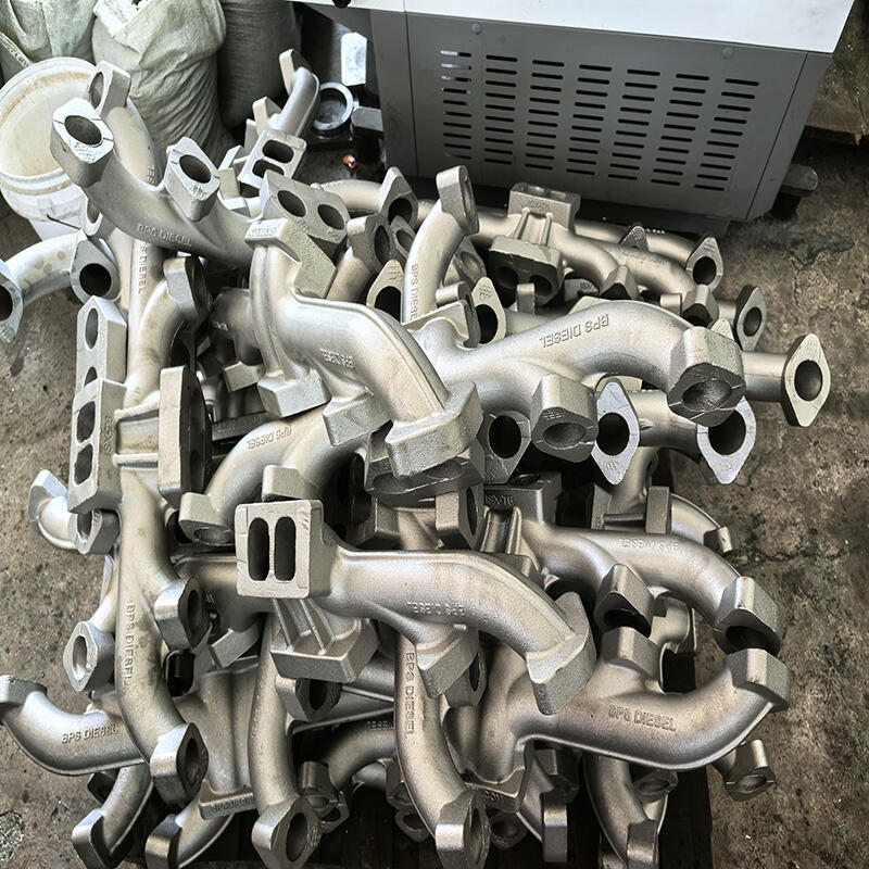 product customized china oem automotive stainless steel turbo exhaust manifold sand casting parts201-1