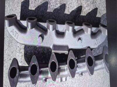 Where is the exhaust manifold located