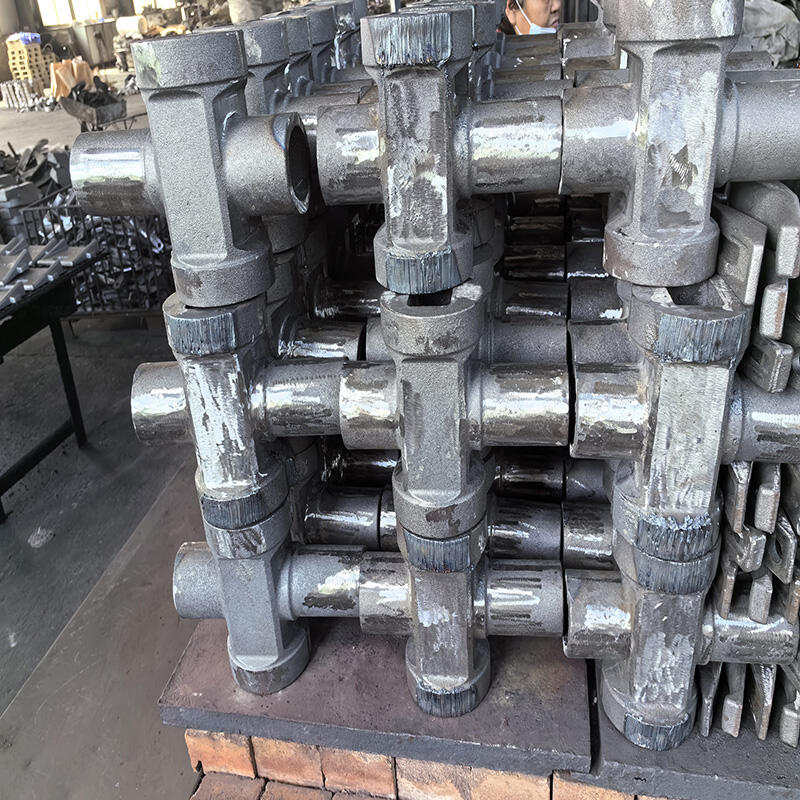 China Supplier Custom Sand Casting Foundry Casting Iron Pipe Fitting details