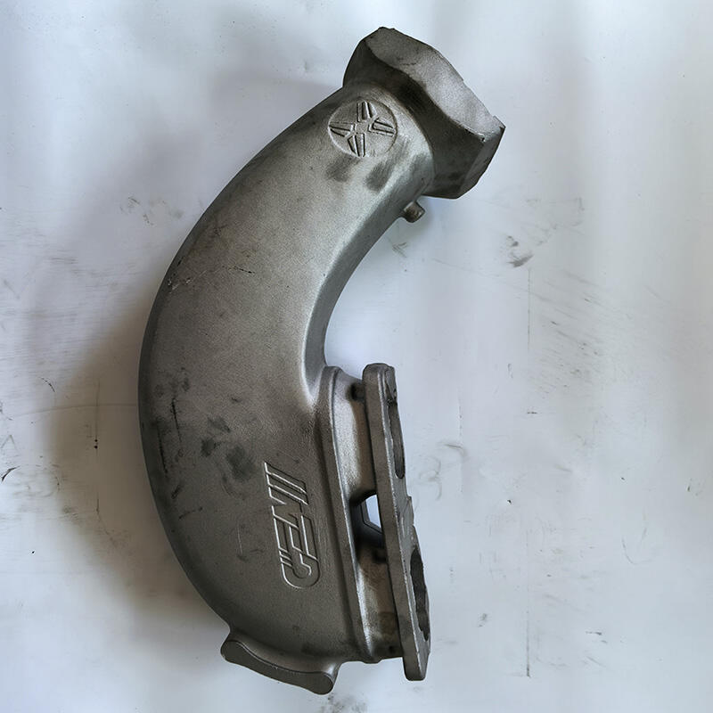 product sand casting aluminum elbow and intake manifold manufacture-2