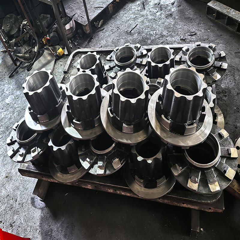 product grey cast iron sand casting hub assembly-0