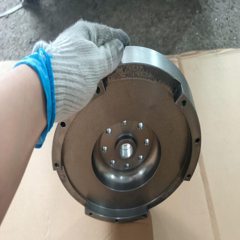 product grey iron metal mould sand casting flywheel with customized service-1