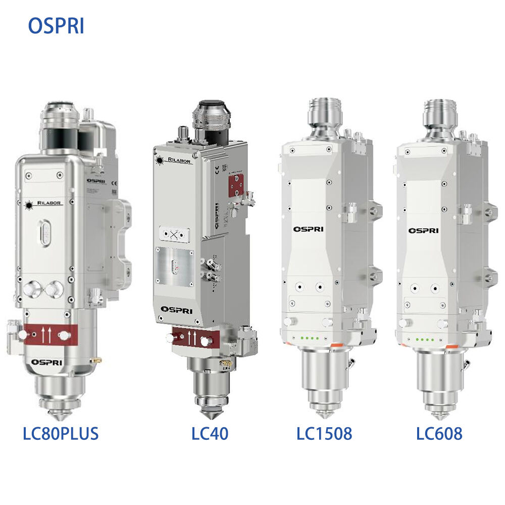 OSPRI Fiber Laser Head Manual & Automatic Focusing LC40 LC80 LC608 LC1508 3KW 6KW 15KW Laser Cutting Head factory