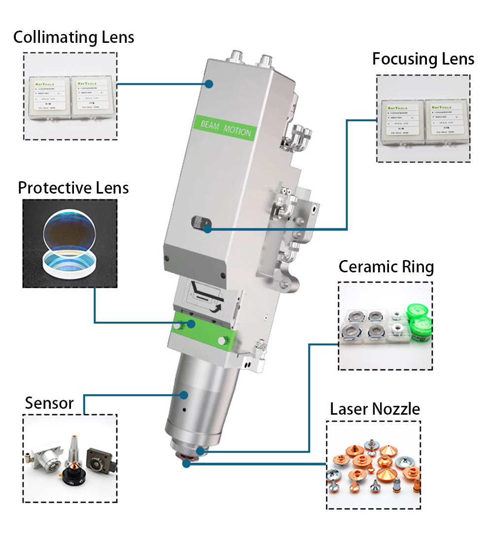 SmartRay Laser Sensor Cable Wire For Lasermech Precitec WSX Optical Fiber Laser Amplifier Preamplifier Cutting Head Machine factory