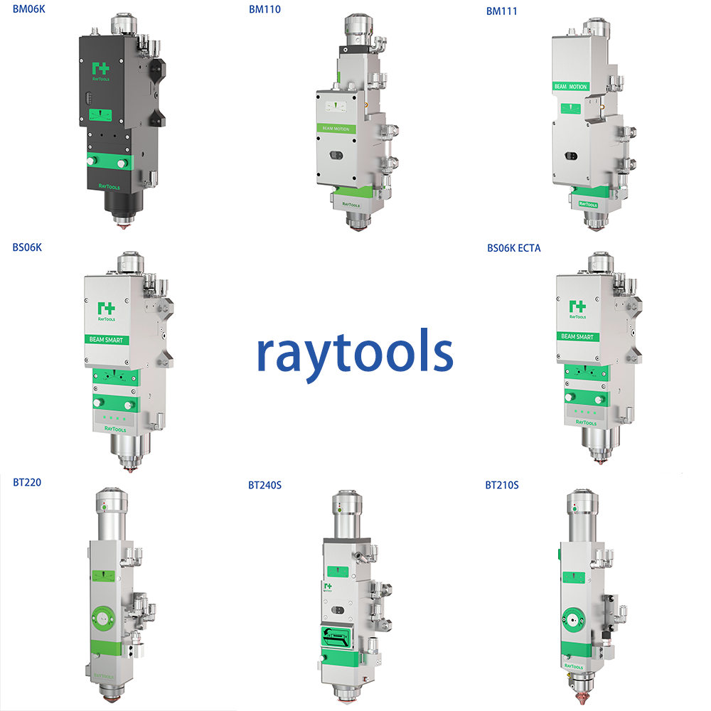 Raytools Original BT210S BT220 BT240S BM110 BM111 BM06K BS06K Metal Laser Cutting Machine Auto Focusing Fiber Laser Cutting Head supplier